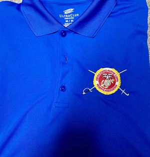 USMCRA Royal Blue Polo Shirt *68876