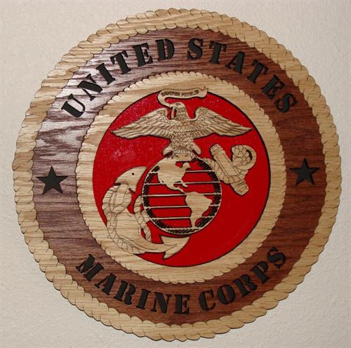 Laser Cut USMCRA Plaques