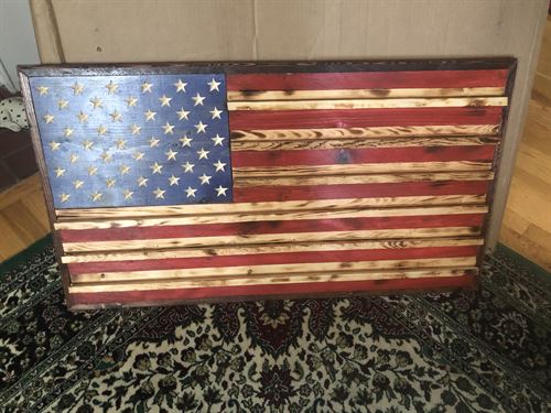 U.S. Flag Coin Holder