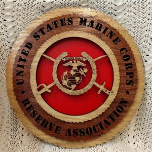 Laser Cut USMCRA Plaques