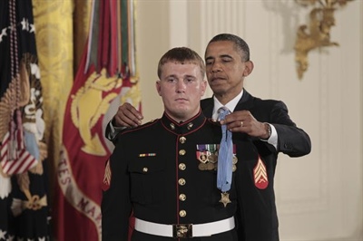Medal of Honor Recipient Dakota Meyer Reenlists in Marine Corps Reserves After 15 Years