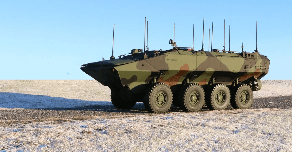 Marine Corps Receives BAE’s 1st Amphibious Combat Vehicle Command ...